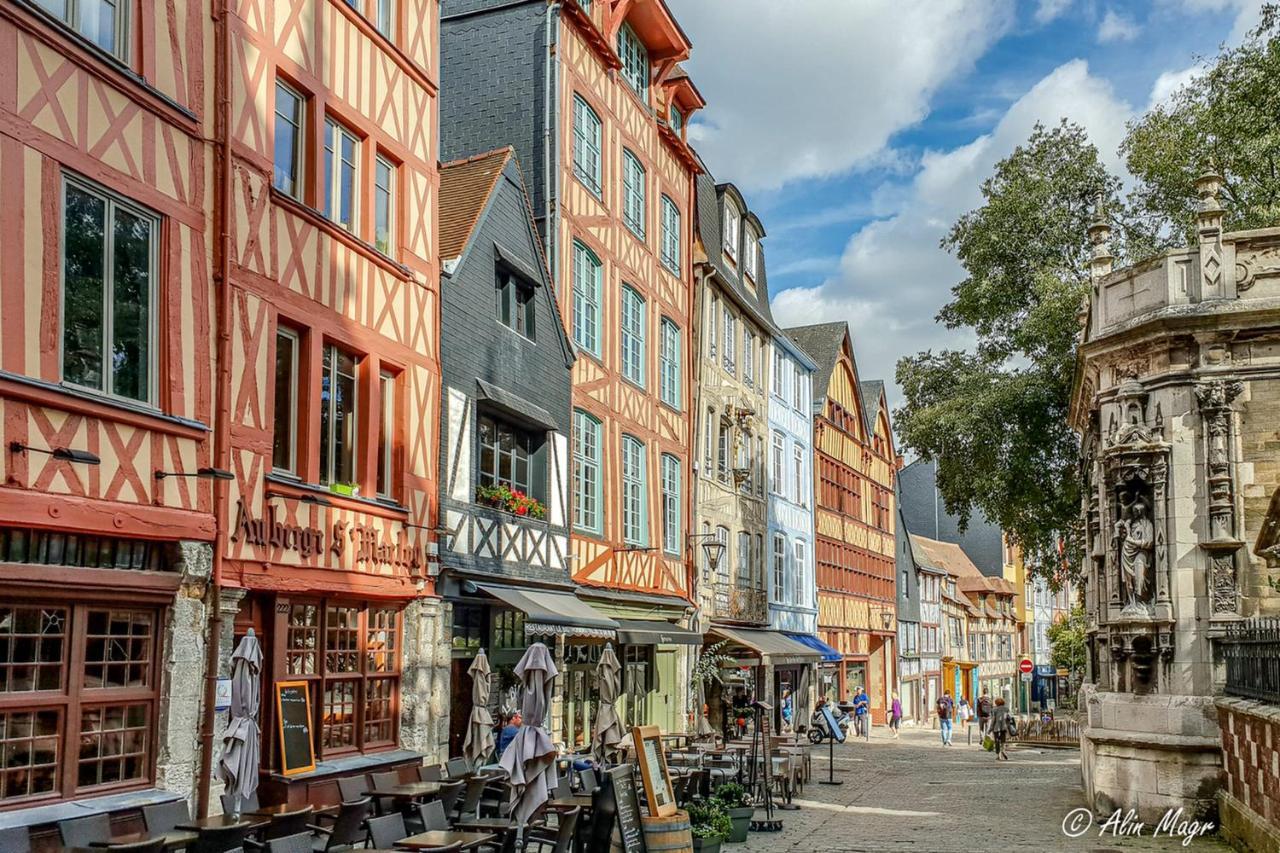 Ancien Hôtel Particulier - Pl du Vieux Marché 4 pers Ruan Exterior foto